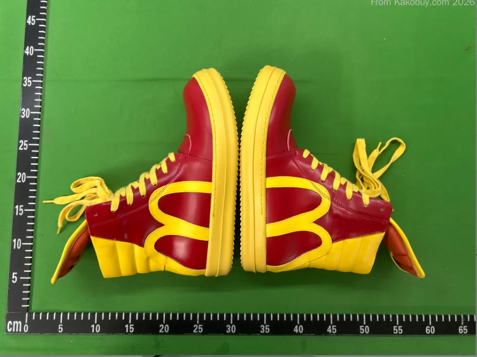 Rick Owens Mcdonalds Geobaskets Sneakers