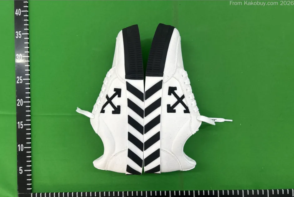 Off White Low Vulcanized Sneakers