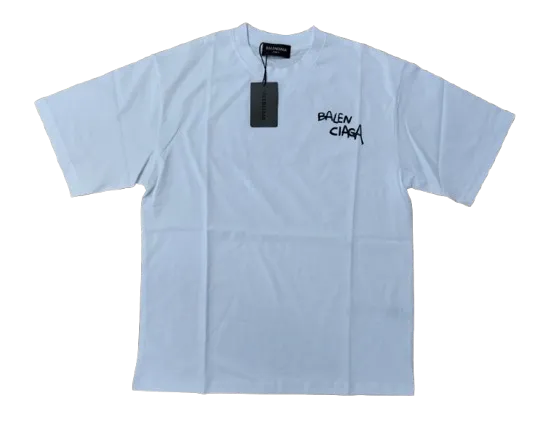 Tricou Balenciaga Grafitti Logo