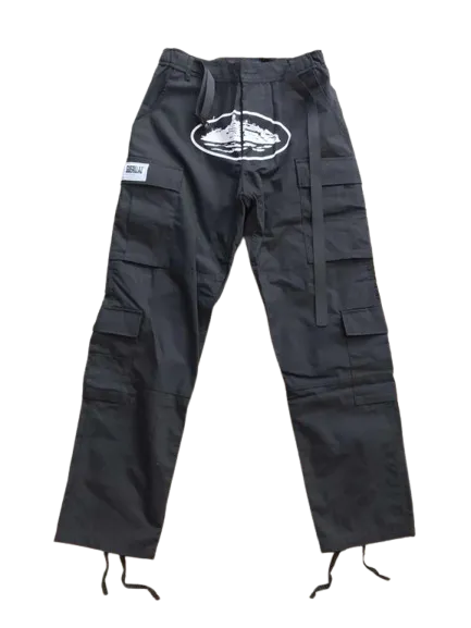 Corteiz White Cargo Pants