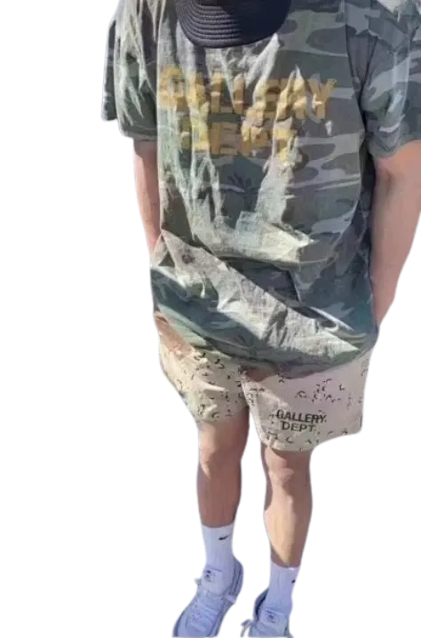 Pantaloni scurți Gallery Dept Camo