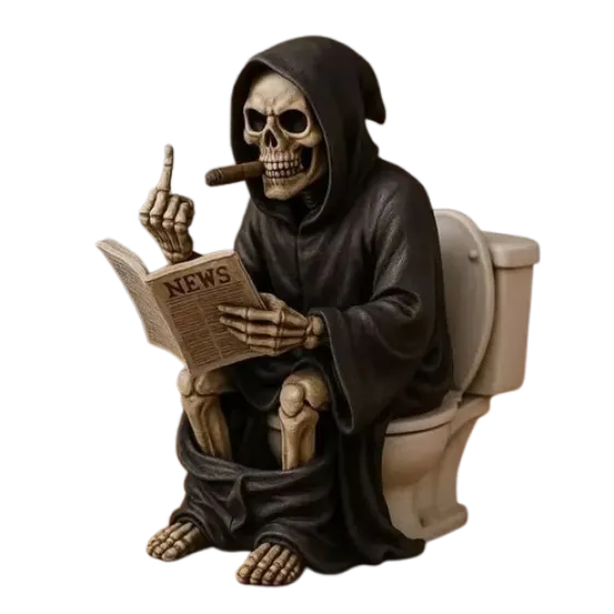 Statuetă Toilet Death