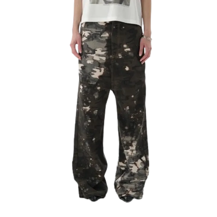 Blugi No E Mosen Camo Split