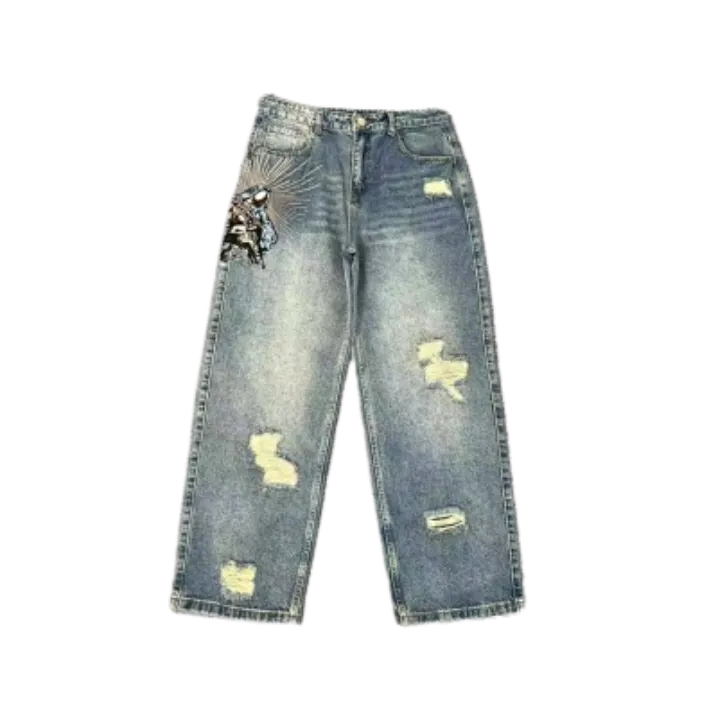 Derschutze Ripped Jeans