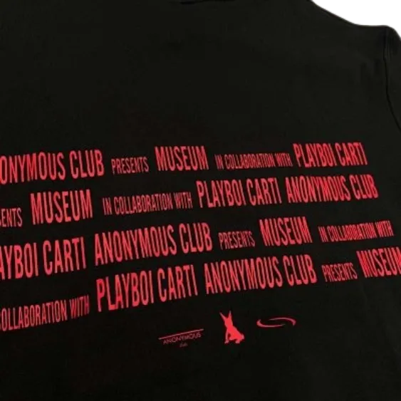 Playboi Carti Anonymous Club Red Hoodie