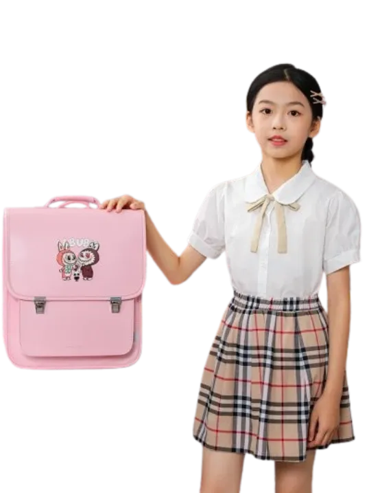 School Girl Labubu Bag