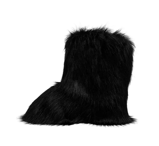 Sacai faux-fur Boots