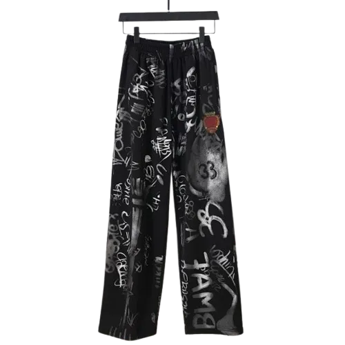 Balenciaga Black Skater Sweatpants