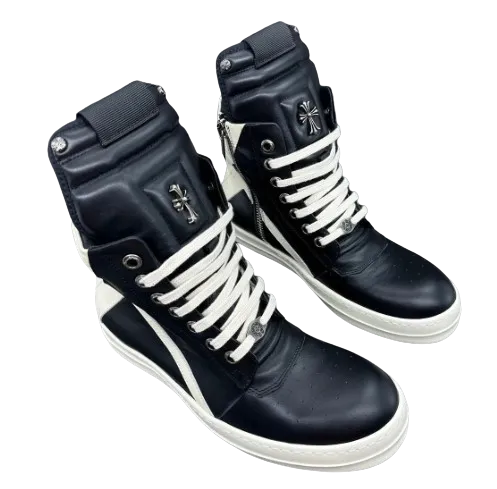 Adidași Rick Owens x Chrome Hearts x Geobaskets