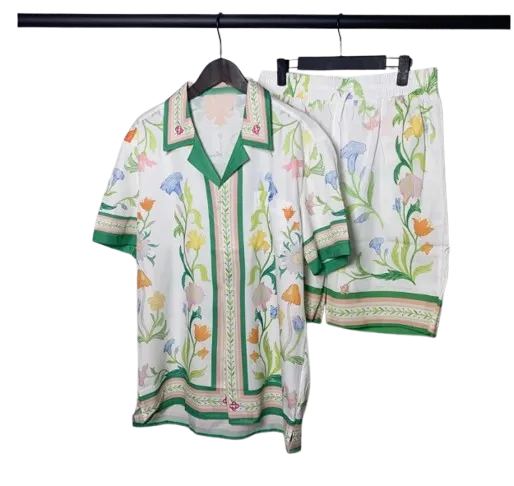 Casablanca Shorts & Shirt