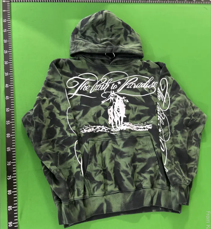 Hellstar Green Camo Hoodie