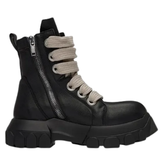 Rick Owens Jumbo Lace Bozo Tractor Sneakers