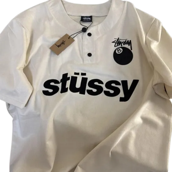Tricou Stussy Button Up