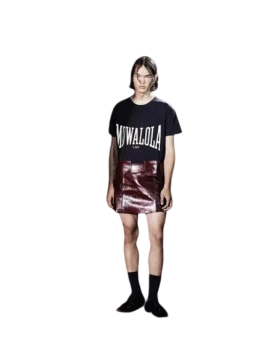 Cămașă Mowalola Logo Black