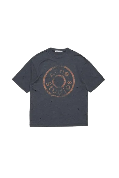 Acne Studios Button Logo T-Shirt
