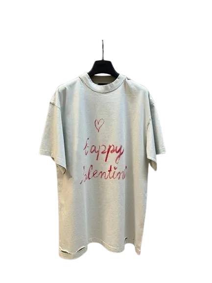 Balenciaga Lipstick Valentines T-Shirt