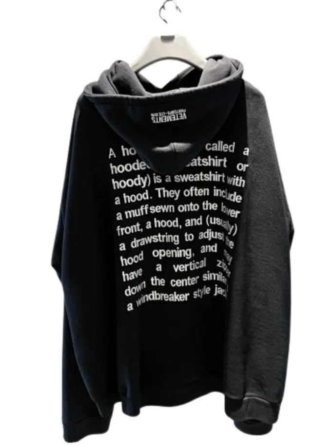 Vetements Hoodie