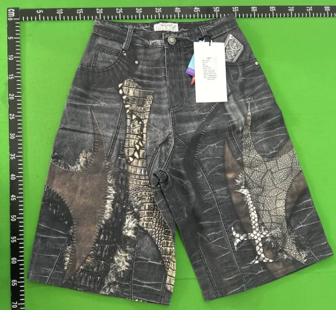 DND4DES Cross Patch Shorts