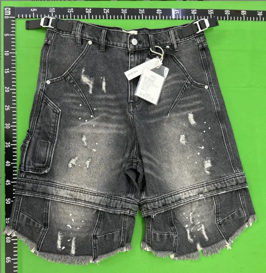 FAR Archive Cargo Denim Shorts