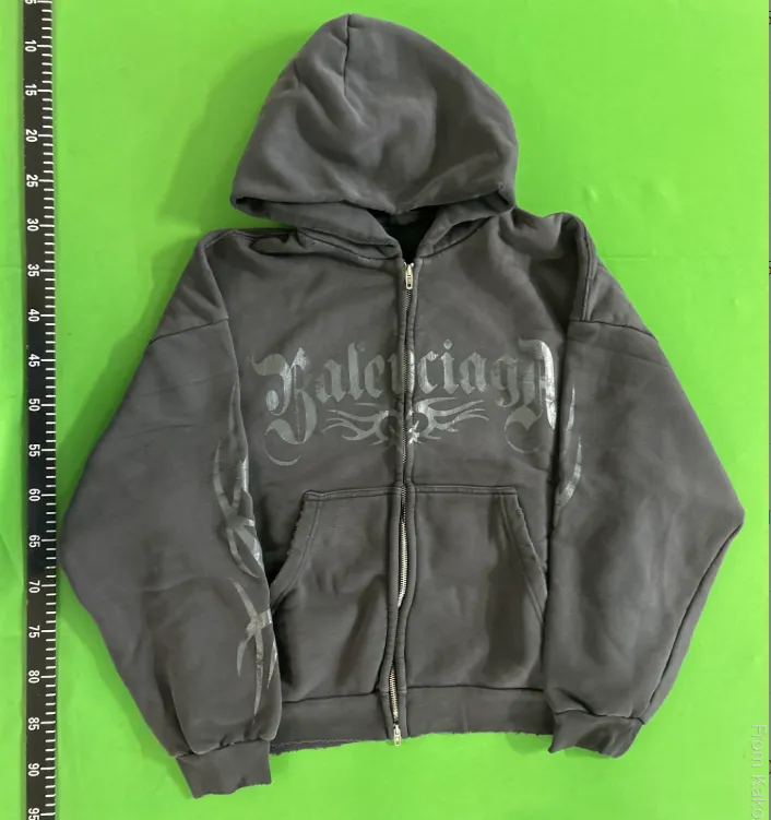 Balenciaga Tacky Zip Hoodie