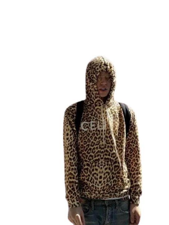 Hanorac Celine Leopard Print