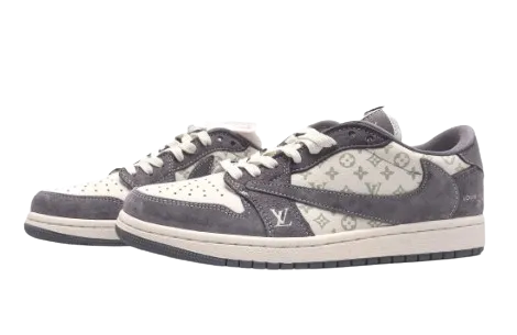 Jordan x Louis Vuitton 1 Low Travis Sneakers
