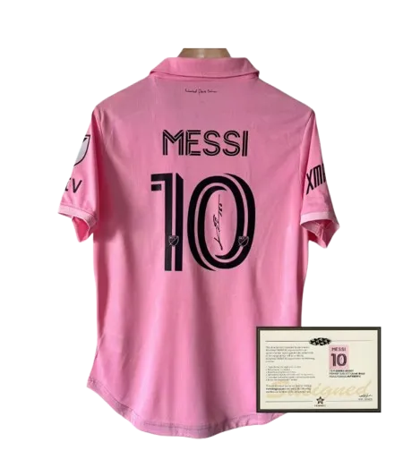 Tricou Messi Signed