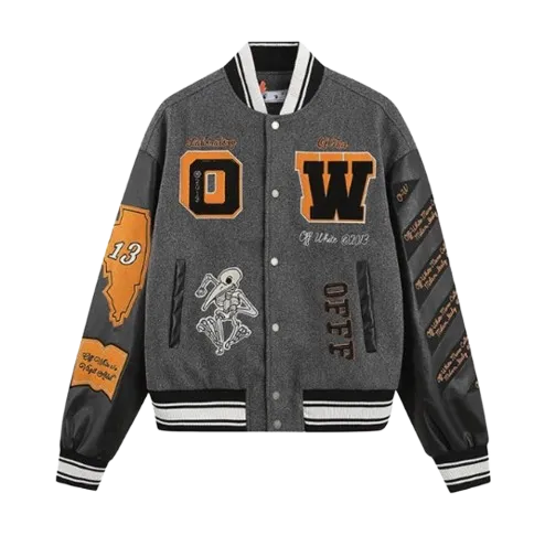 Off White Varsity Jacket