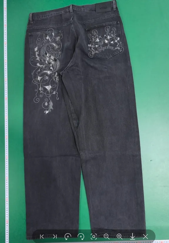 Blugi Supreme Embroidery