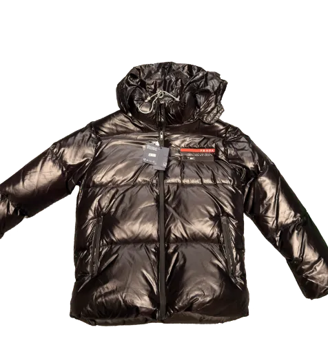 Geacă de iarnă Prada Black