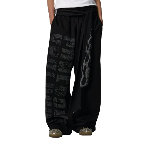 Back 2000s Sweatpants