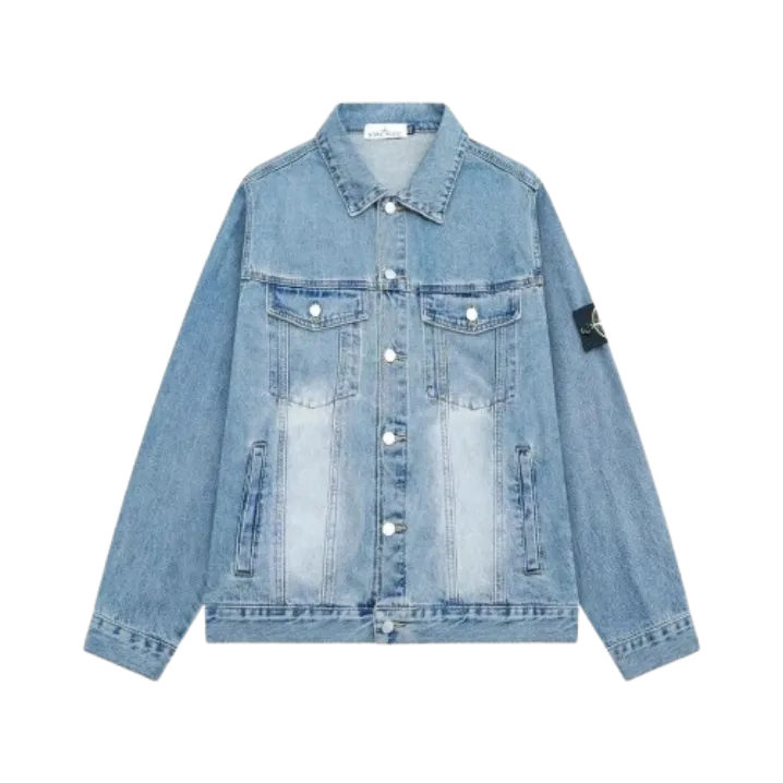Jachetă Stone Island Denim