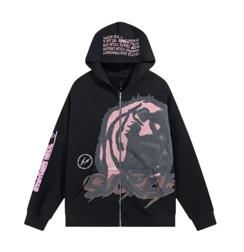 Hanorac cu fermoar Cactus Jack Travis Scott For Fragment Sunrise