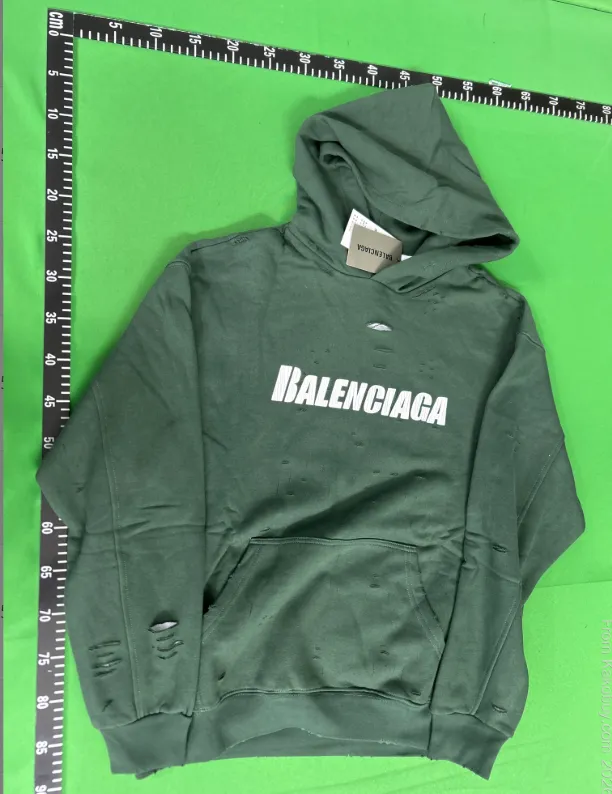 Balenciaga Distressed Hoodie