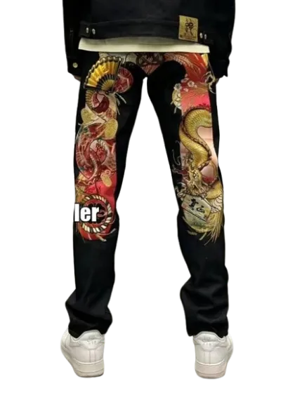Pantaloni lungi Evisu Limited Year Of Dragon