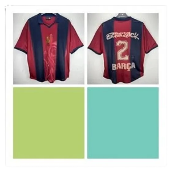 Tricou sport Cactus Jack Retro Travis Scott x FC Barcelona