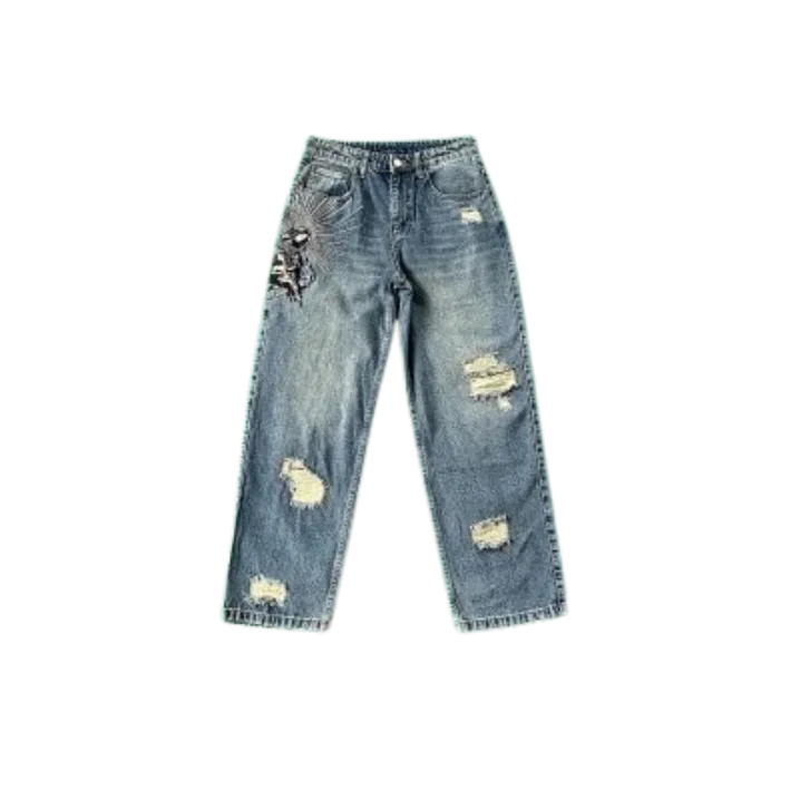 Blugi Derschutze Ripped