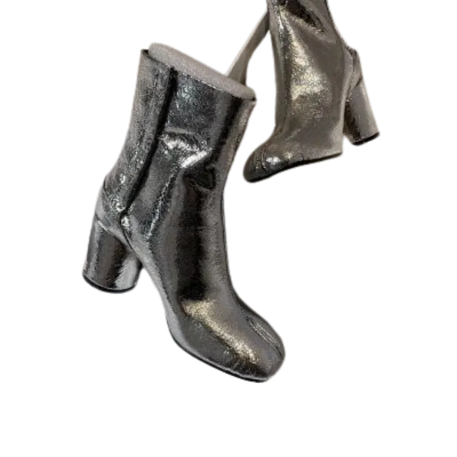 MM6 Maison Margiela Glitter Tabi Boots