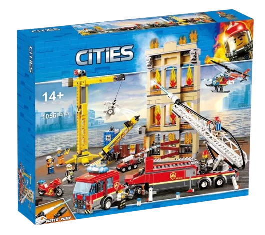 LEGO City Series Police Fire Rescue Team