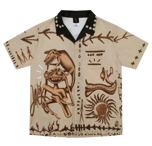 Cactus Jack Travis Scott Painter's Shirt