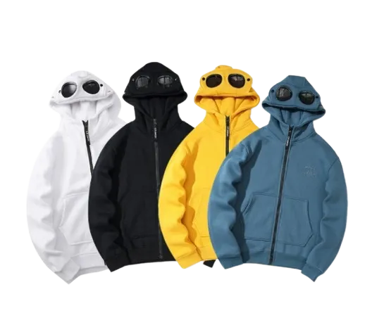 C.P. Company Goggles-detail Zip Hoodie