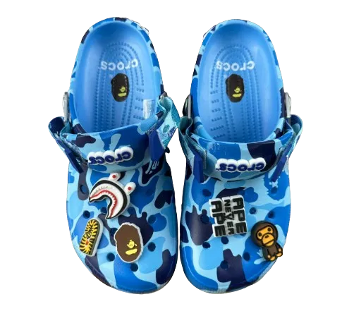 Șlapi Bape x Crocs