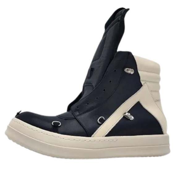 Rick Owens Megalace Geobasket Sneakers