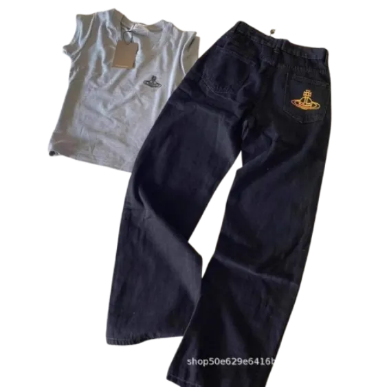 Vivienne Westwood Jeans & Tank Top