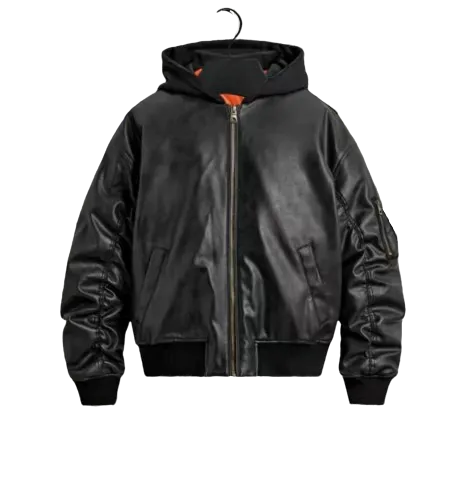 Balenciaga Type Leather Jacket