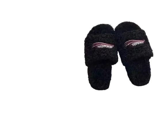 Balenciaga Fur Sneakers