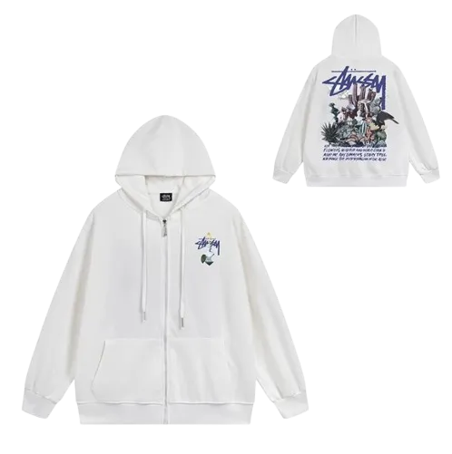 Stussy Zip Hoodie