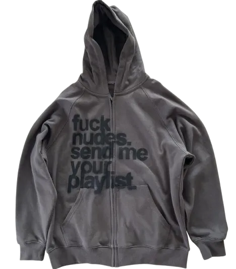 Hell System Brown Hoodie