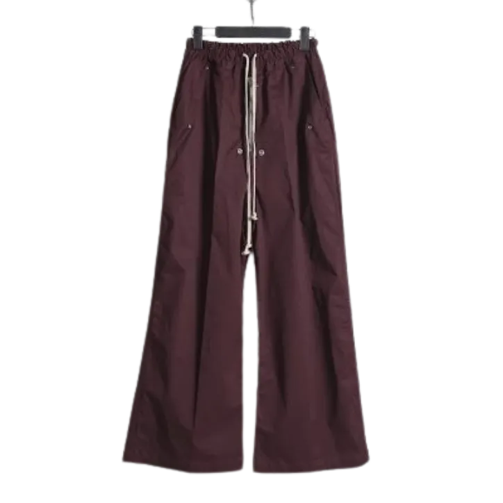 Rick Owens Dark Red Belas Pants