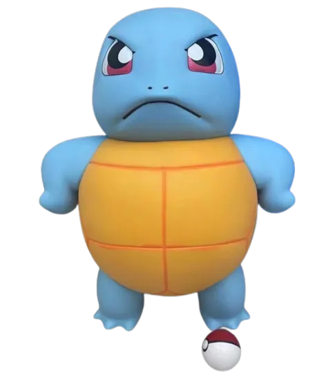 Squirtle Pokemon Figurine
